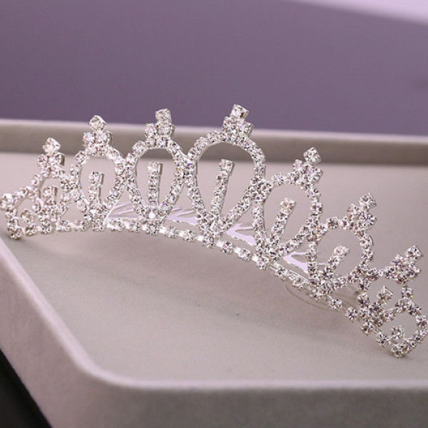 【公主造型活動表演配件髮箍】公主皇冠珍珠造型髮箍/兒童髮飾/兒童飾品/宴會配件/表演/兒童節生日禮物/卡通髮箍