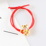 5入不同造型可愛虎手鍊髮繩【年節喜慶表演,宴會,裝扮配件髮飾造型系列】-造型髮束/髮繩/髮飾/新年飾品☆
