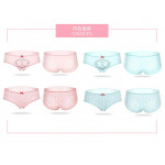 【4件精品盒裝親子款大童少女內褲】140-170cm,女孩可愛三角褲/可愛各式棉質超舒適可愛女生全棉內褲 -少女內褲,中腰內褲